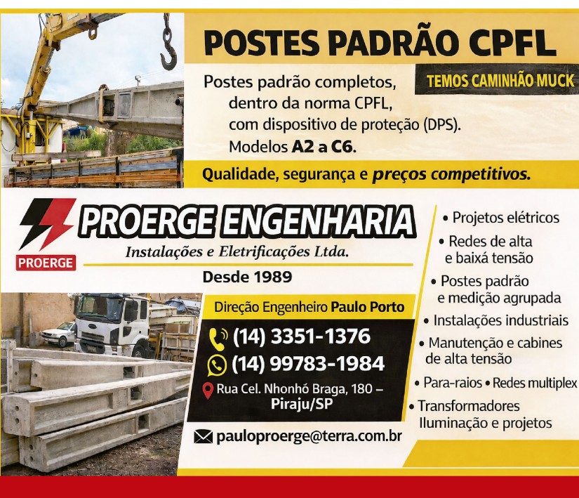 boletim piraju proerge dia 04/09