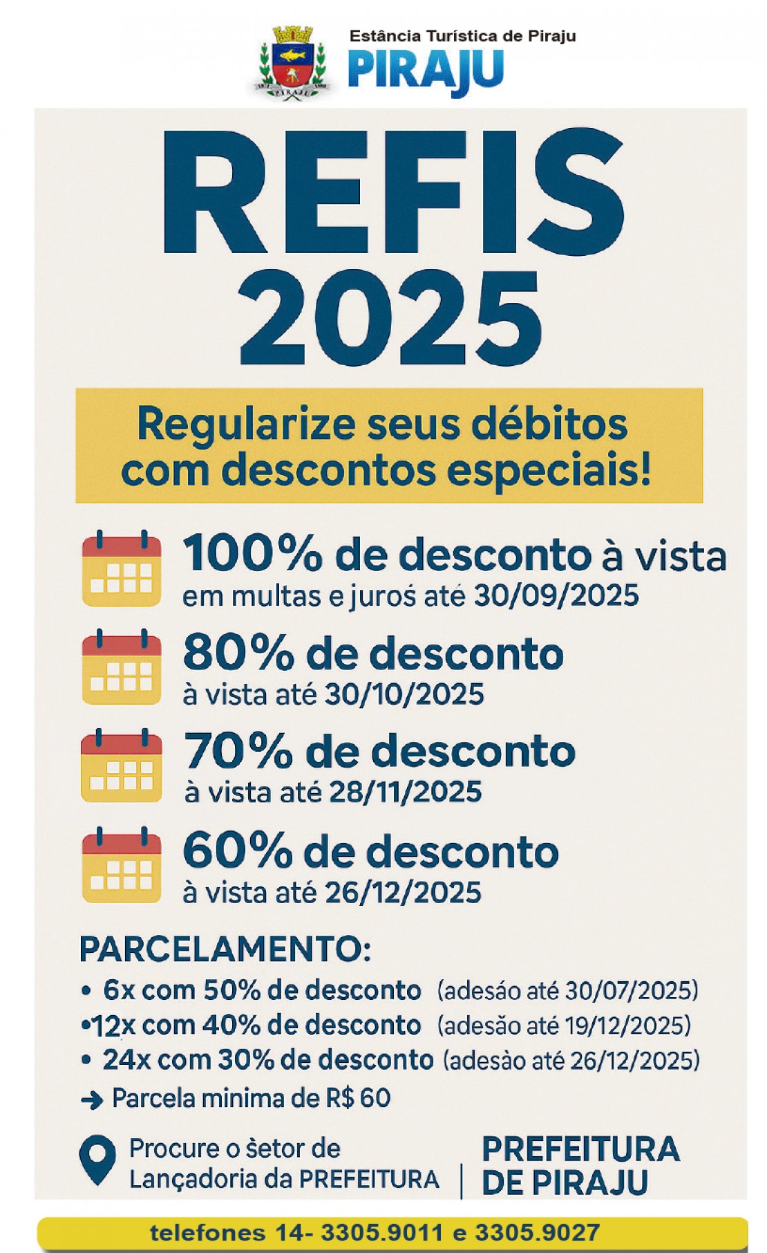 refiz a partir do dia 25/07