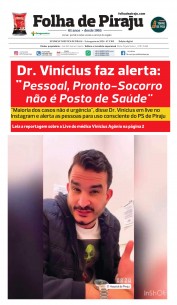 FOLHA DE PIRAJU 9 DE AGOSTO 2026