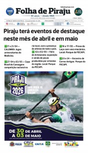 FOLHA DE PIRAJU 12 DE ABRIL 2026