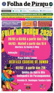FOLHA DE PIRAJU EDIÇÃO DIGITAL 21/02/2025