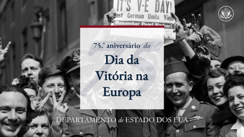 Marcando o aniversário do Dia da Vitória na Europa contra o nazi-fascismo
