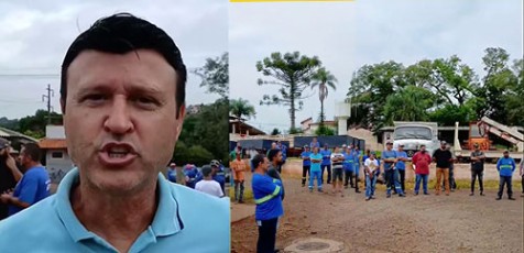 Erico Tavares fala de força tarefa  na primeira semana como diretor de Obras da Prefeitura