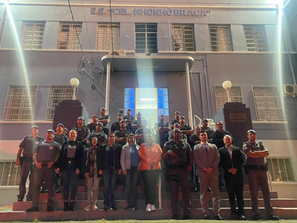 Escola Nhonhô Braga sediou simulado da Polícia Militar em junho
