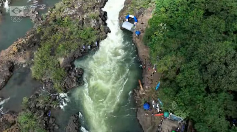 Autoridades e atletas destacaram importância do evento e da vocação de Piraju para a canoagem