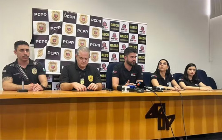 Caso de policiais presos: Rafael Lacerda da Rádio Eduvale esteve na coletiva do MP em Bauru