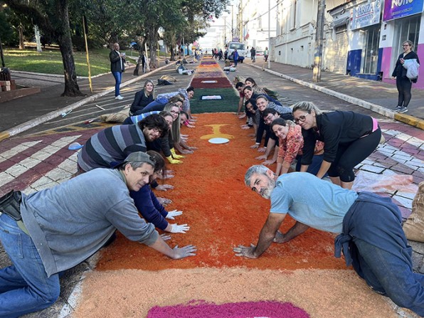 Corpus Christi em Piraju e região teve muito empenho das comunidades