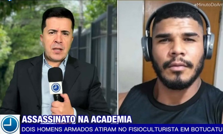 ASSASSINATO NA ACADEMIA EM BOTUCATU  (REPORTAGEM CRISTIANO AMORIM)