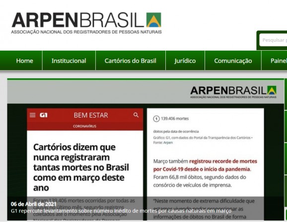 Sudeste e três Estados brasileiros registram mais mortes do que nascimentos em abril