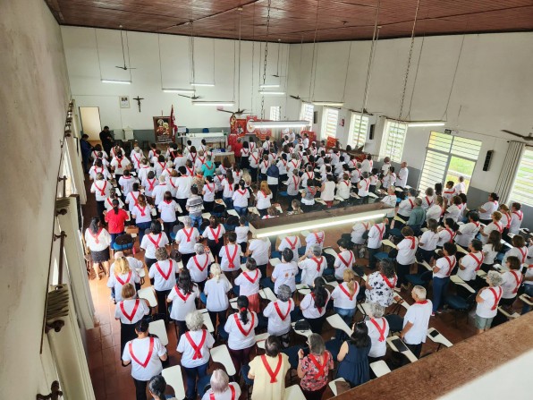 APOSTOLADO REALIZOU ENCONTRO DA FORANIA DE PIRAJU