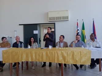 Deputado federal Marcos Pereira visita Piraju