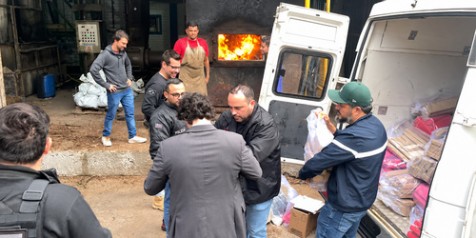 Polícia Civil incinera mais de 2 toneladas de drogas em Avaré