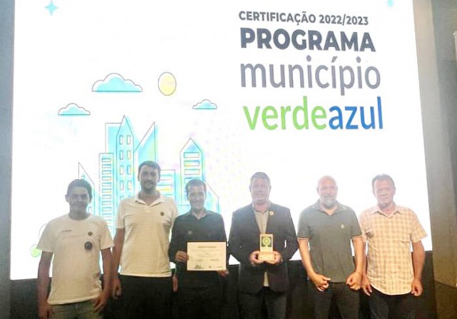 Timburi se destaca no Programa  Município Verde Azul