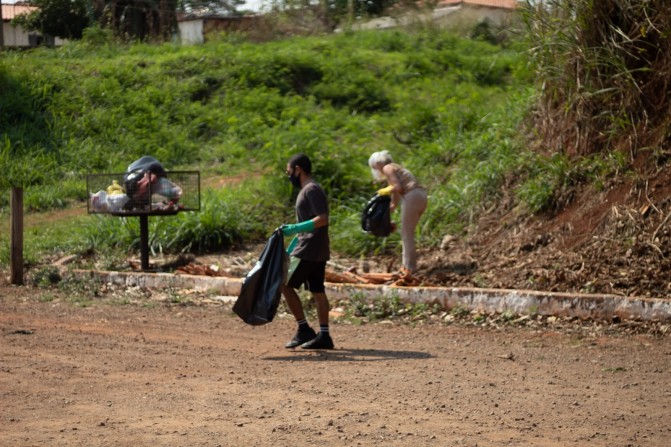 Panema Vivo também atuou no Dia Mundial da Limpeza em conjunto com Teyque'-Pe' e voluntários