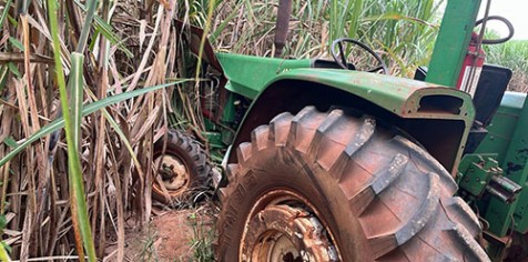 DIG e GIAR recuperam trator furtado em Avaré na cidade de Pratânia