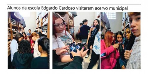 Do jornal impresso ao portal e digital: Estudantes de Sarutaiá revisitam trajetória da Folha