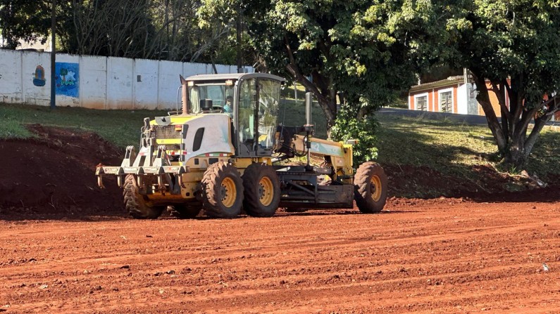TIMBURI FAZ MELHORIAS  NO RECINTO DAS FESTAS DA PINGA E  DO PEÃO