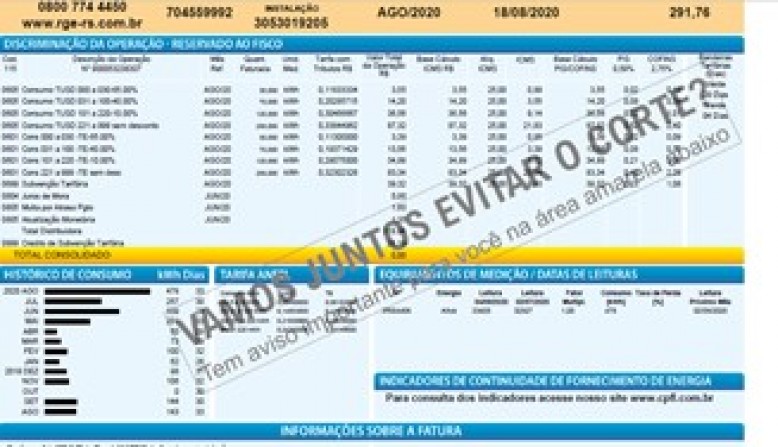 Com parcelamentos em até 12X, CPFL facilita pagamento e traz novo comunicado na conta para auxiliar