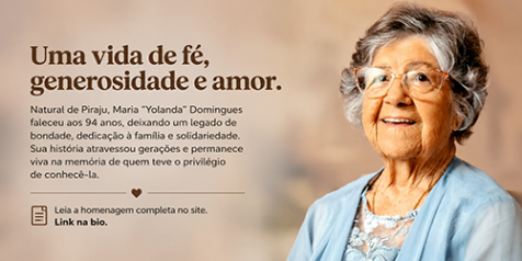 Piraju se despede Yolanda Domingues