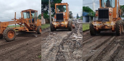 Distrito Industrial recebe melhoria temporária antes do recapeamento