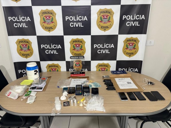 Polícia Civil cumpre mandados e prende suspeitos de tráfico em Piraju e Manduri