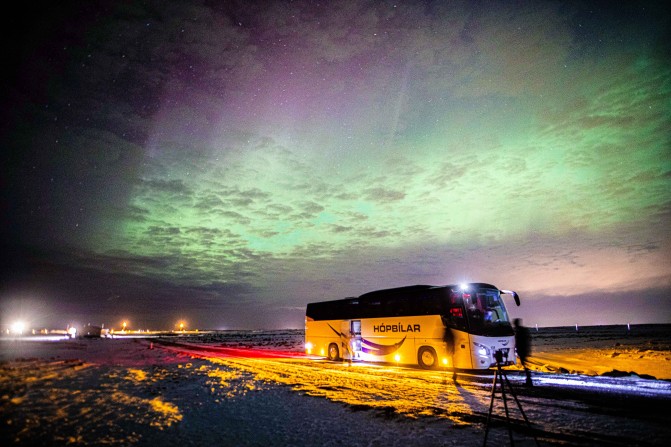 Auroras boreais devem ser vistas fora da zona auroral nos próximos dias