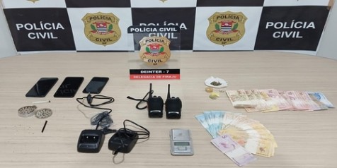 Operação Impacto prende suspeitos em ação integrada contra o tráfico em Piraju