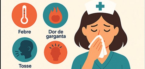Enfermeiras fazem alerta sobre Síndromes Gripais