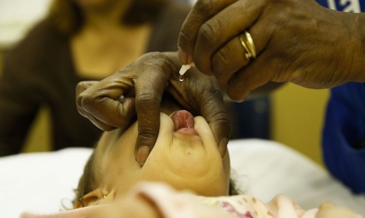 Campanha de vacinação contra a pólio termina na sexta-feira, 30 de setembro