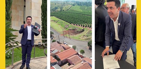 Cristiano Amorim comemora liberação de 30 moradias para Timburi. Veja na edição digital da Folha.