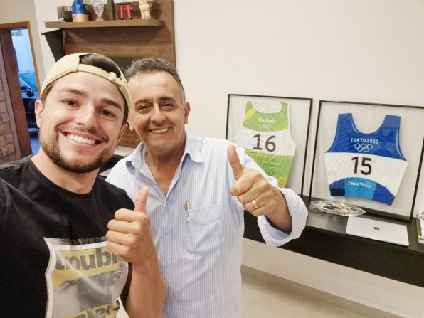 Pepe e  Carlinhos Pneus: papo de esportes nesse encontro