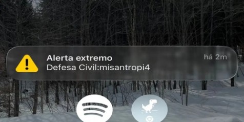 Falso alerta da Defesa Civil atingiu cerca de 30 milhões em 8 estados (Ag. Brasil)
