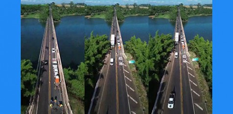 Ponte do km 295,4  da Raposo Tavares está em obras e opera com “Pare e Siga”