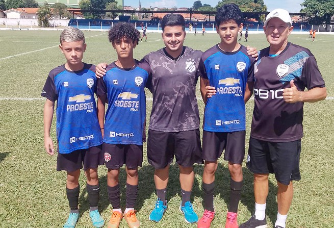 Pietro, aluno de escolinha municipal de Piraju é aprovado em avaliação do Inter de Limeira