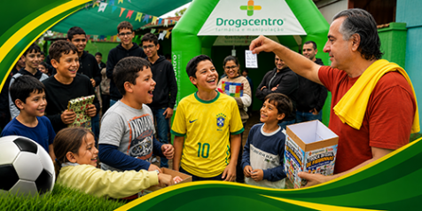 Troca de figurinhas da Drogacentro completa 12 anos e reúne famílias de toda a região