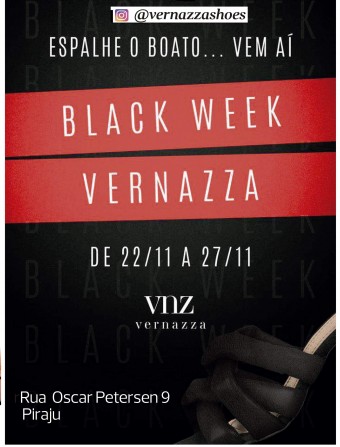 TEM PROMOÇÃO NA VERNAZZA SHOES A PARTIR DESTA SEGUNDA 22 ATÉ DIA 25. CONFIRA.