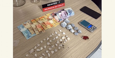 Mulher de 22 anos é presa em flagrante em operação contra o tráfico em Piraju