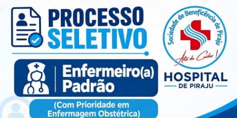 HOSPITAL ABRE PROCESSO SELETIVO PARA ENFERMEIRA ALTO PADRÃO