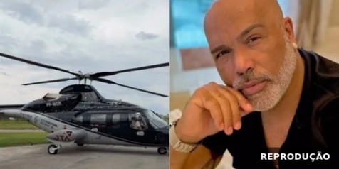 FAB e bombeiros buscam helicóptero com cantor Rick, desaparecido em SC