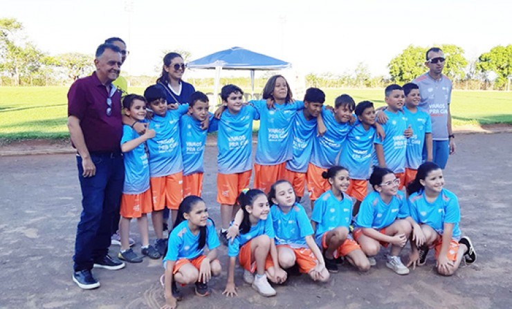 PREFEITURA DE PIRAJU APOIA PROJETO DE ATLETISMO 