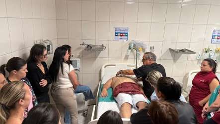 Hospital realiza treinamento do aparelho cardioversor para equipe de enfermagem