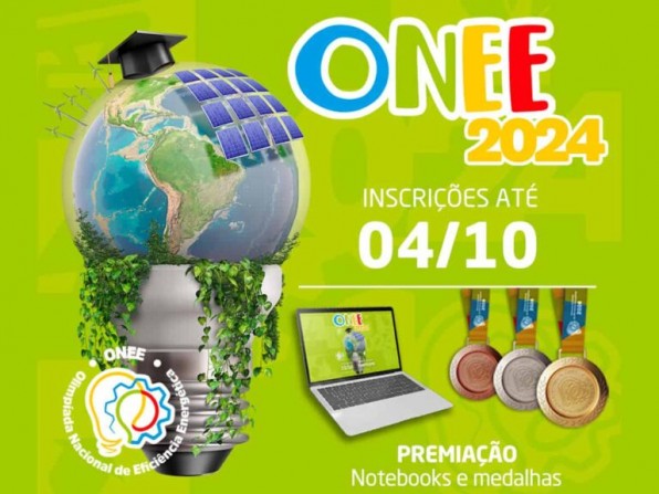 Inscrições para Olímpiada Nacional de Eficiência Energética 2024 estão abertas