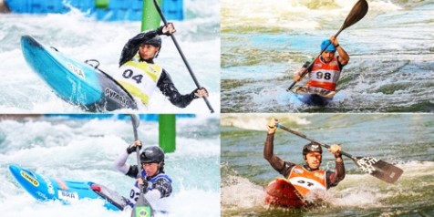 Pirajuenses disputam etapas da Copa do Mundo de Canoagem Slalom na República Tcheca e Alemanha