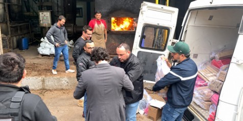Polícia Civil incinera mais de 2 toneladas de drogas da área da Seccional de Avaré