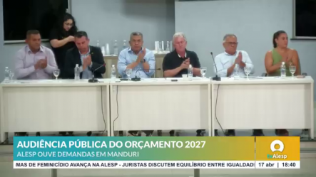 Alesp foi a Manduri ouvir a região em Audiências do Orçamento 2027. Aqui o vídeo do encontro.