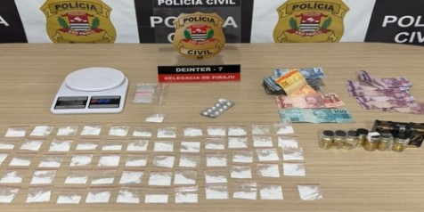 Operação prende suspeito e apreende drogas, anabolizantes e dinheiro em Piraju