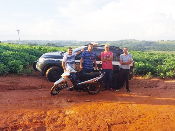 Policiais civis recuperam moto furtada após 4 horas da comunicação do crime em Itaporanga