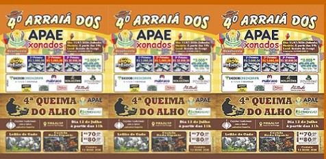 4º Arraiá dos APAExonados movimenta a Fecapi neste sábado e domingo